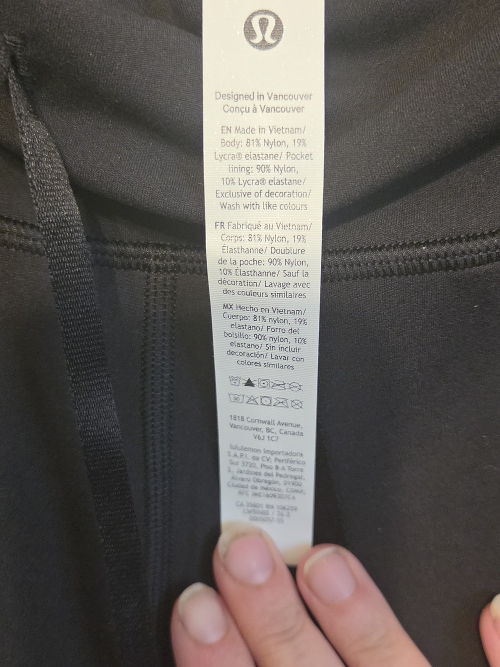 lululemon athletica Groove High-Rise Wide-Leg Pant — Black - Picture 9 of 9